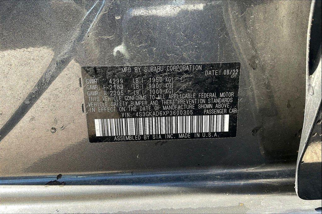 used 2023 Subaru Impreza car, priced at $20,999