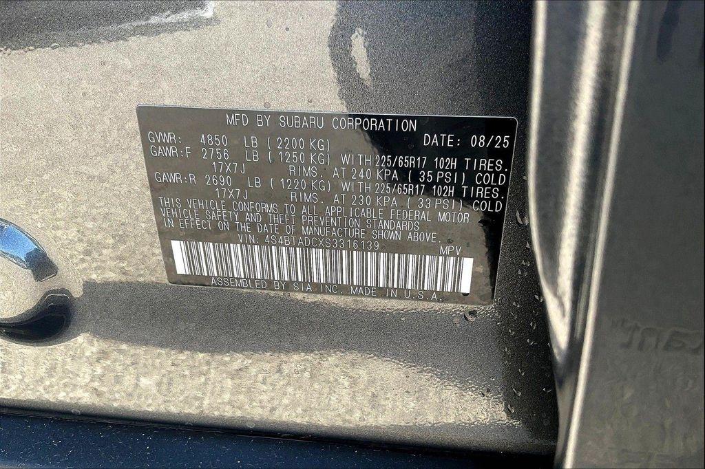 new 2025 Subaru Outback car, priced at $34,731