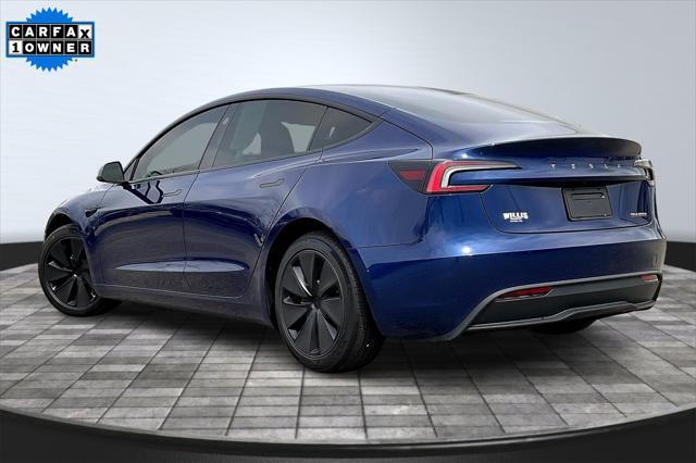 used 2024 Tesla Model 3 car, priced at $37,800