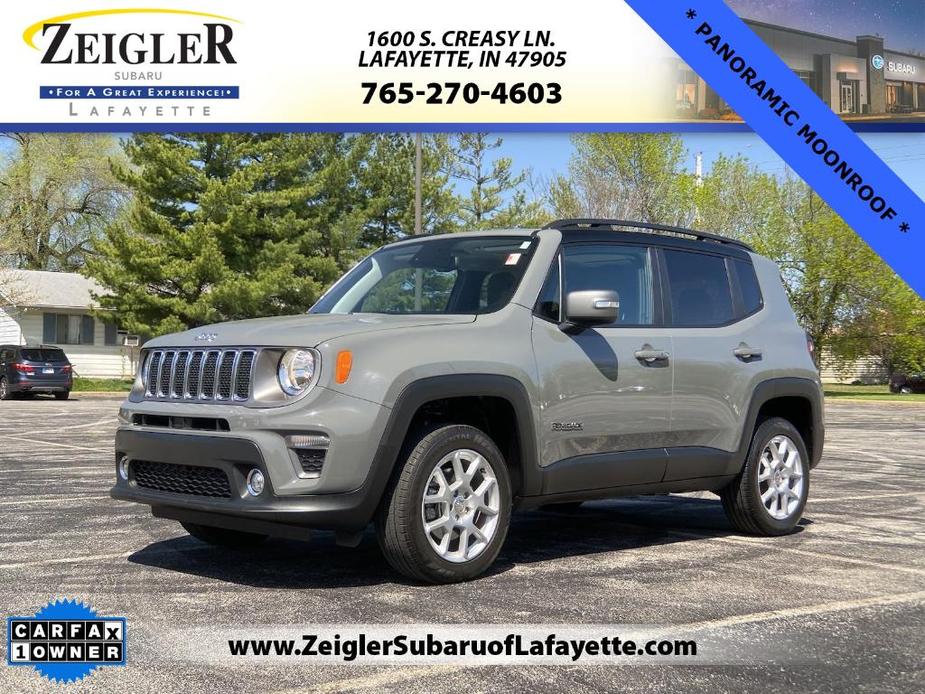 used 2021 Jeep Renegade car, priced at $23,487