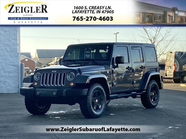 used 2016 Jeep Wrangler Unlimited car, priced at $18,905