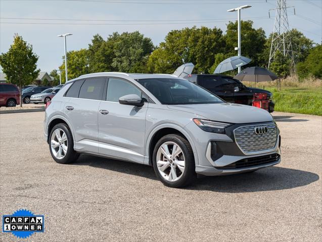 used 2023 Audi Q4 e-tron car, priced at $39,555