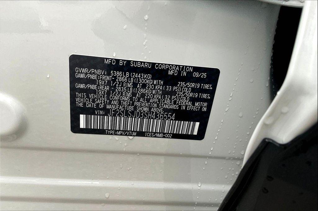 new 2025 Subaru Forester Hybrid car, priced at $40,176