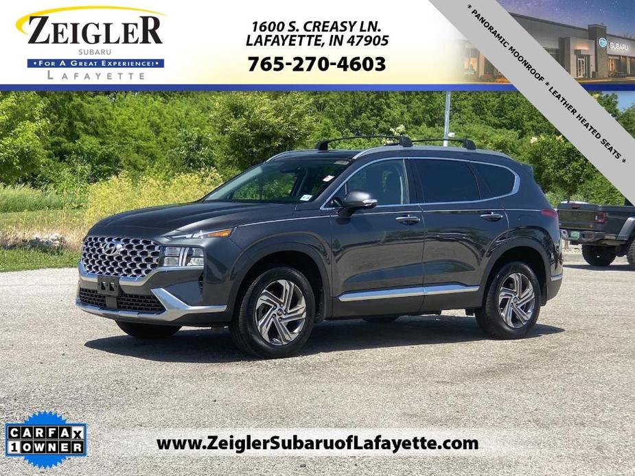 used 2021 Hyundai Santa Fe car, priced at $24,199