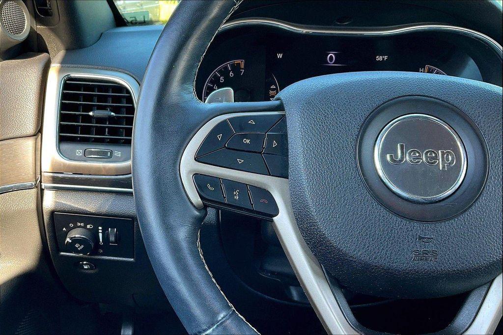 used 2017 Jeep Grand Cherokee car, priced at $15,718