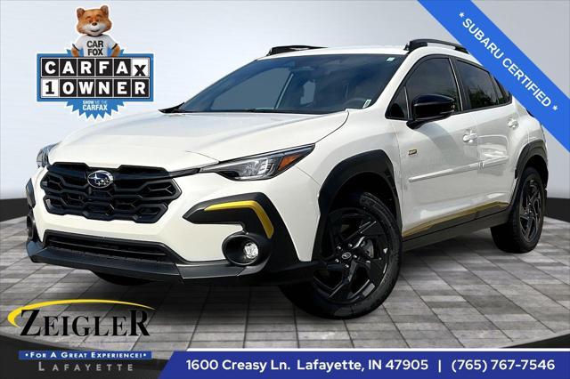 used 2024 Subaru Crosstrek car, priced at $27,805