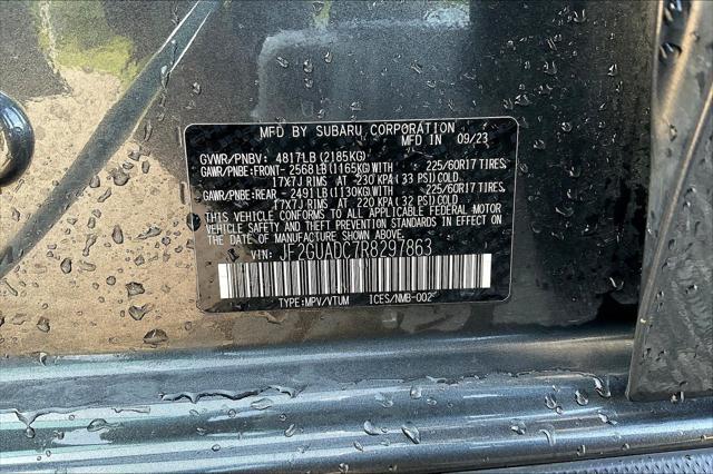 used 2024 Subaru Crosstrek car, priced at $27,000