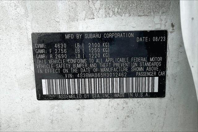 used 2024 Subaru Legacy car, priced at $24,089
