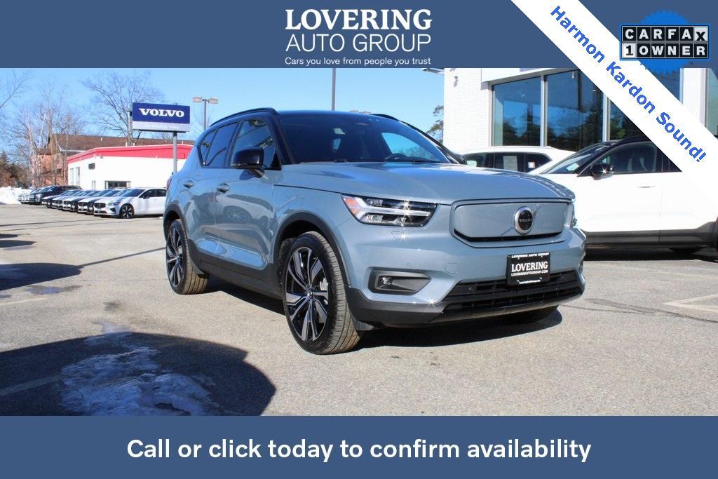used 2021 Volvo XC40 Recharge Pure Electric car, priced at $33,428