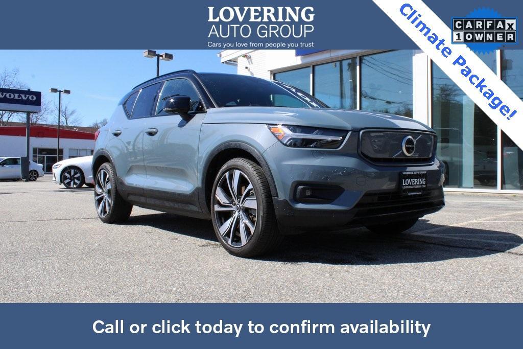 used 2021 Volvo XC40 Recharge Pure Electric car, priced at $31,564