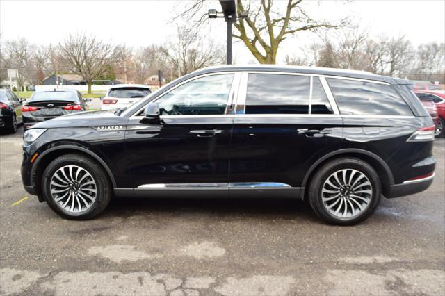 used 2023 Lincoln Aviator car, priced at $37,500