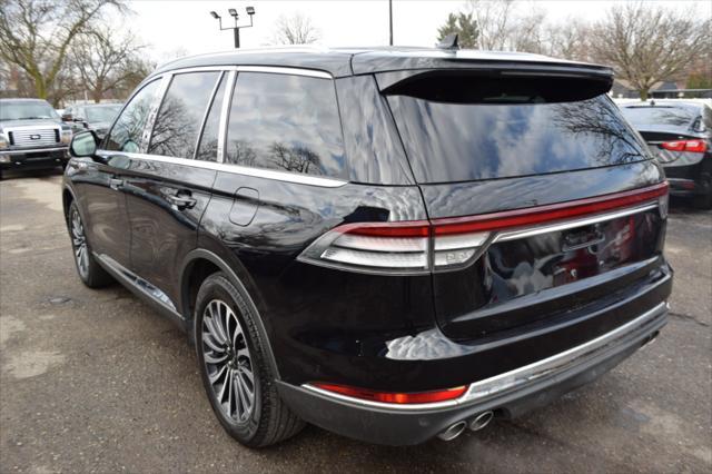 used 2023 Lincoln Aviator car, priced at $37,500