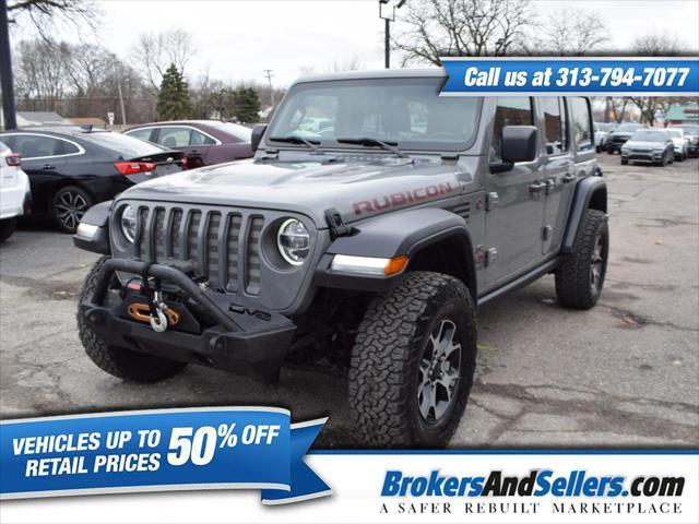 used 2021 Jeep Wrangler Unlimited car, priced at $28,500