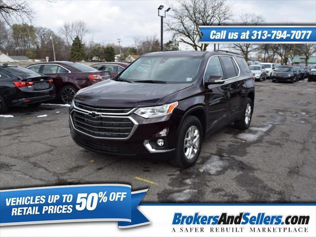 used 2020 Chevrolet Traverse car, priced at $18,995