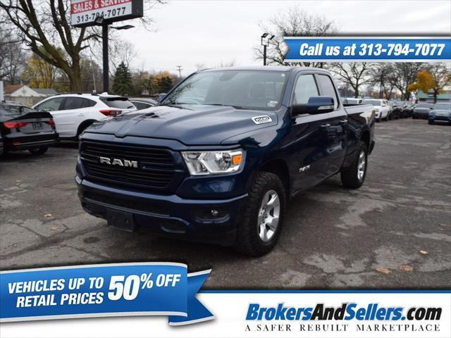 used 2021 Ram 1500 car, priced at $22,995