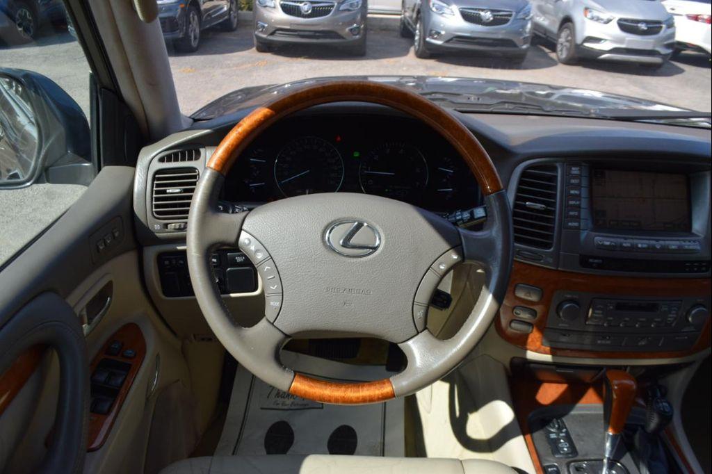 used 2004 Lexus LX 470 car, priced at $13,995