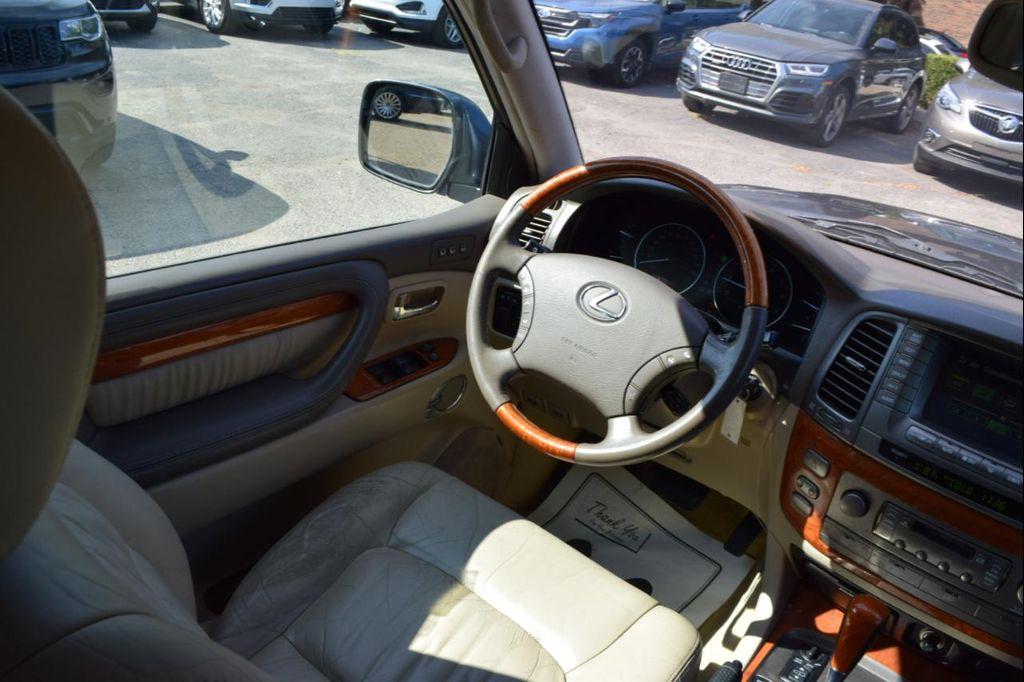 used 2004 Lexus LX 470 car, priced at $13,995