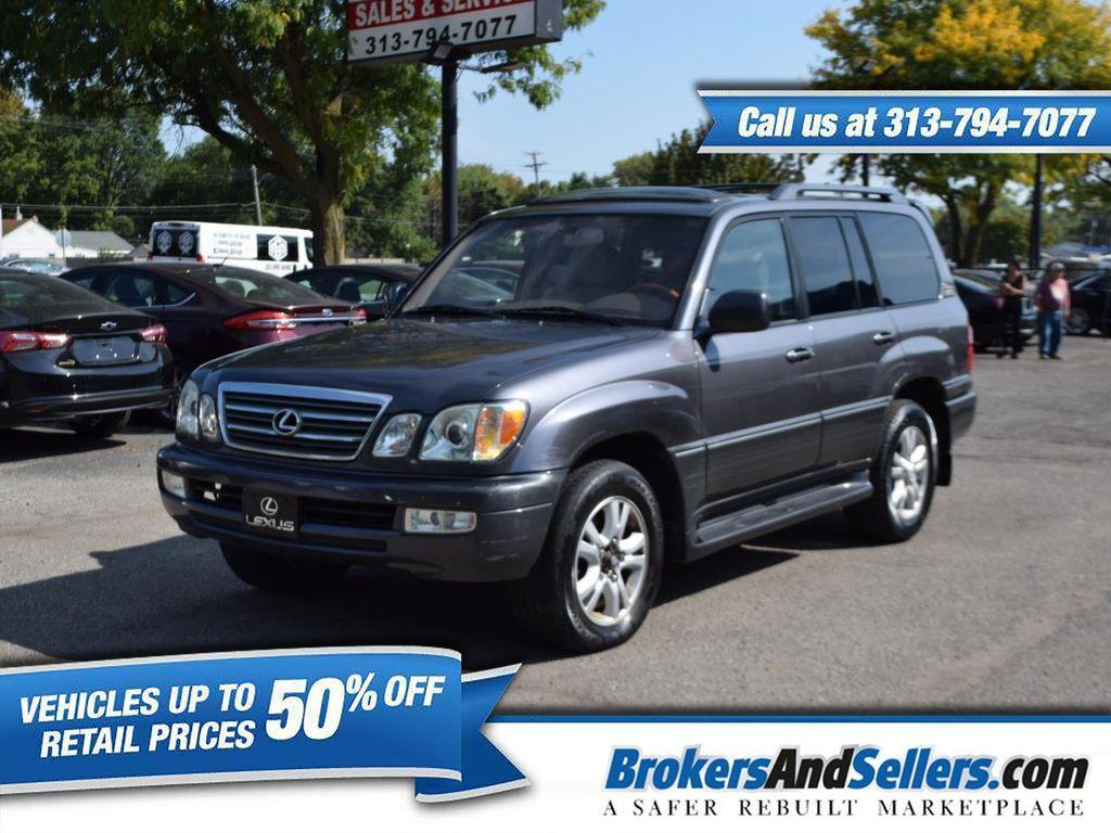 used 2004 Lexus LX 470 car, priced at $13,995