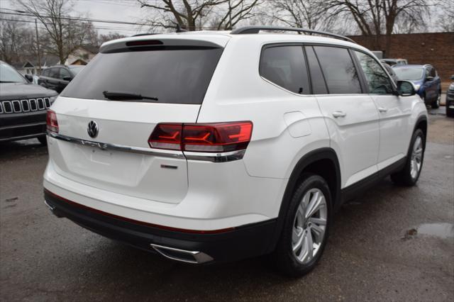 used 2021 Volkswagen Atlas car, priced at $19,995