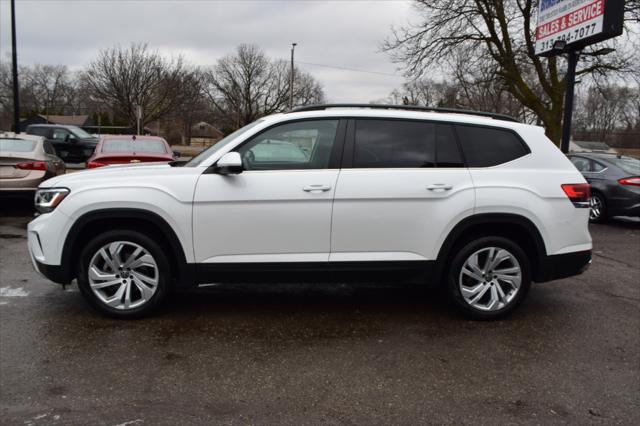 used 2021 Volkswagen Atlas car, priced at $19,995