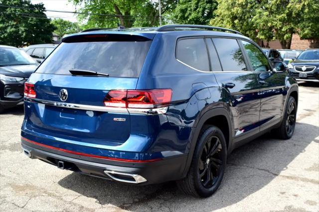 used 2022 Volkswagen Atlas car, priced at $19,995