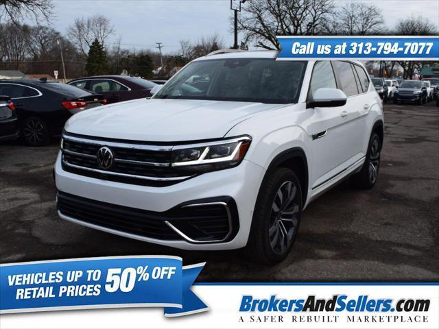 used 2021 Volkswagen Atlas car, priced at $24,995