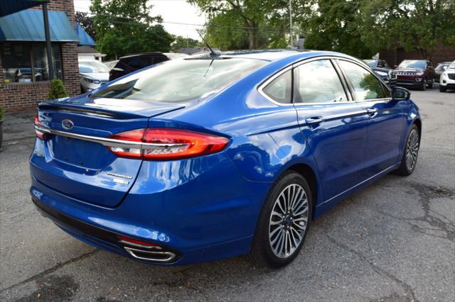 used 2018 Ford Fusion car, priced at $11,995