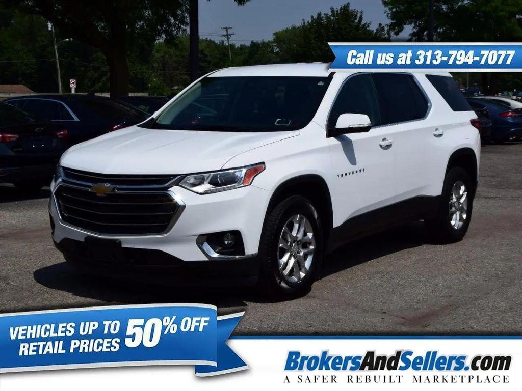 used 2021 Chevrolet Traverse car, priced at $18,500