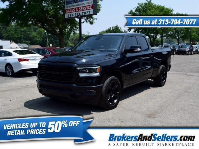 used 2021 Ram 1500 car, priced at $23,995