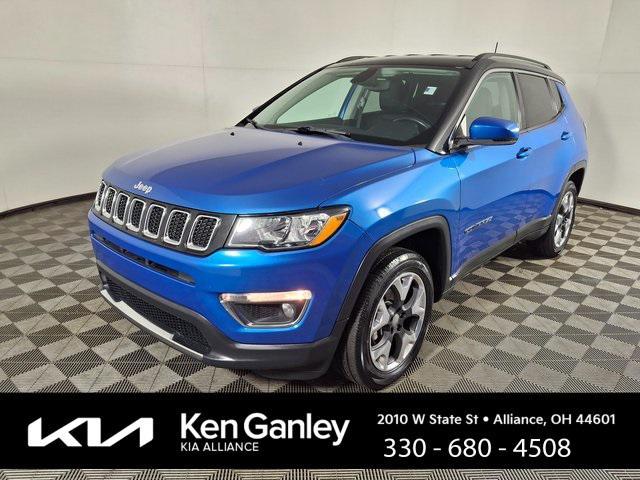 used 2020 Jeep Compass car, priced at $18,546