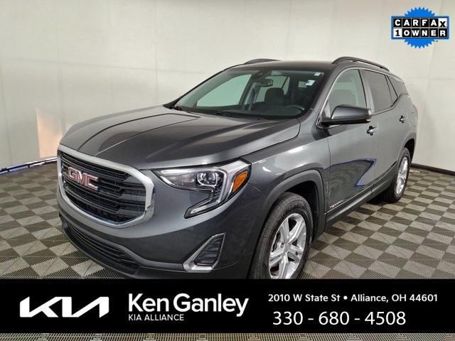 used 2021 GMC Terrain car, priced at $18,725