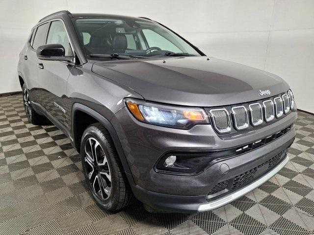 used 2022 Jeep Compass car, priced at $22,994