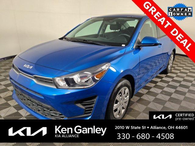 used 2022 Kia Rio car, priced at $15,810