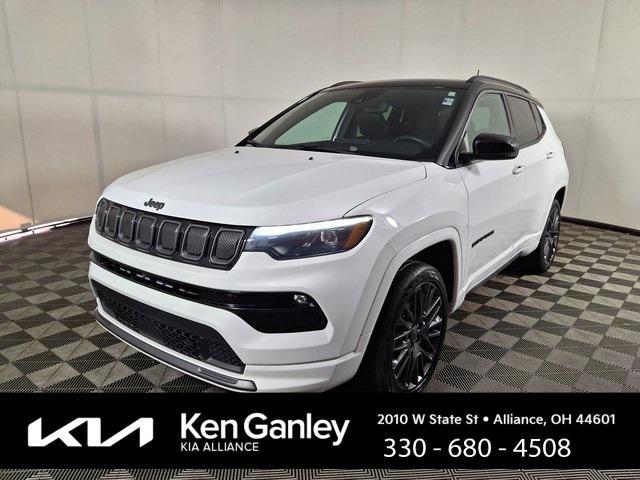 used 2022 Jeep Compass car, priced at $22,000