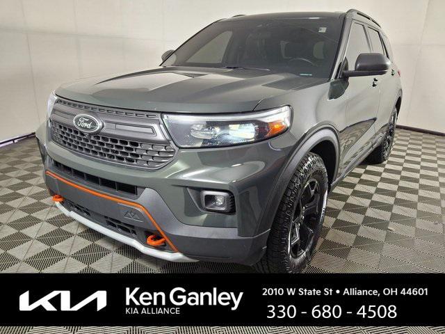 used 2022 Ford Explorer car, priced at $32,700