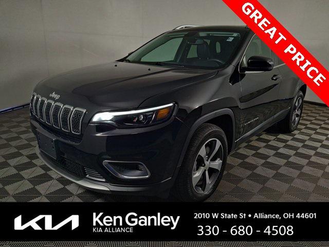 used 2019 Jeep Cherokee car, priced at $15,961