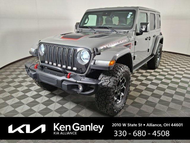 used 2020 Jeep Wrangler Unlimited car, priced at $29,584