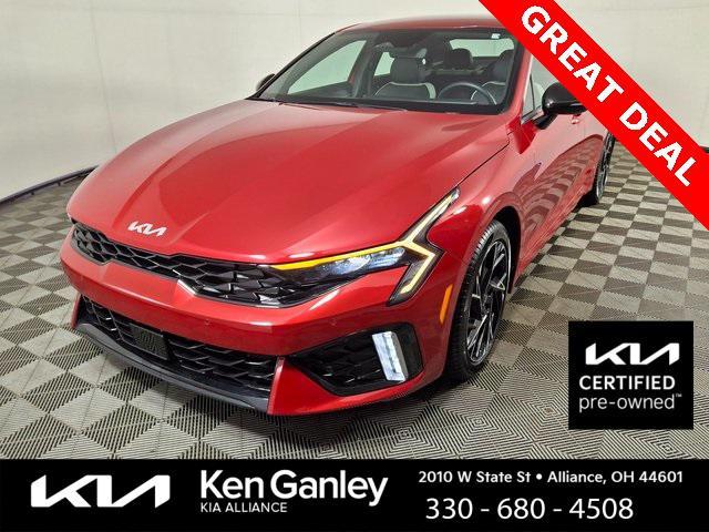 used 2025 Kia K5 car, priced at $25,700