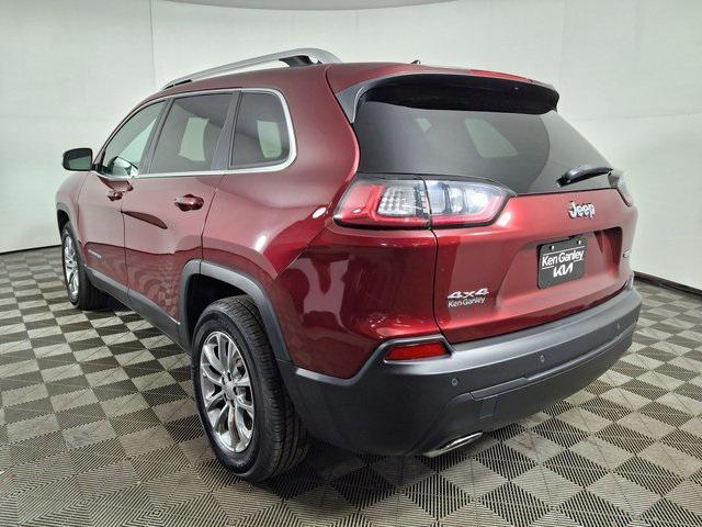 used 2021 Jeep Cherokee car, priced at $22,508