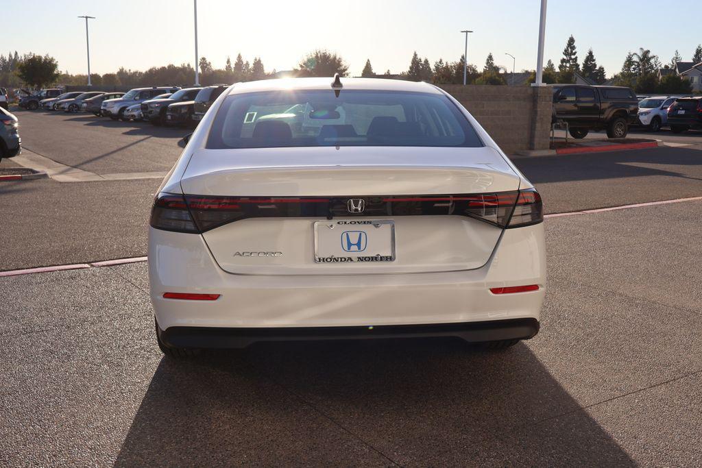 new 2025 Honda Accord car, priced at $32,210