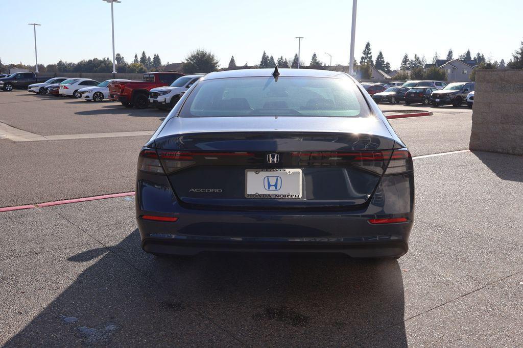 new 2025 Honda Accord car, priced at $31,755