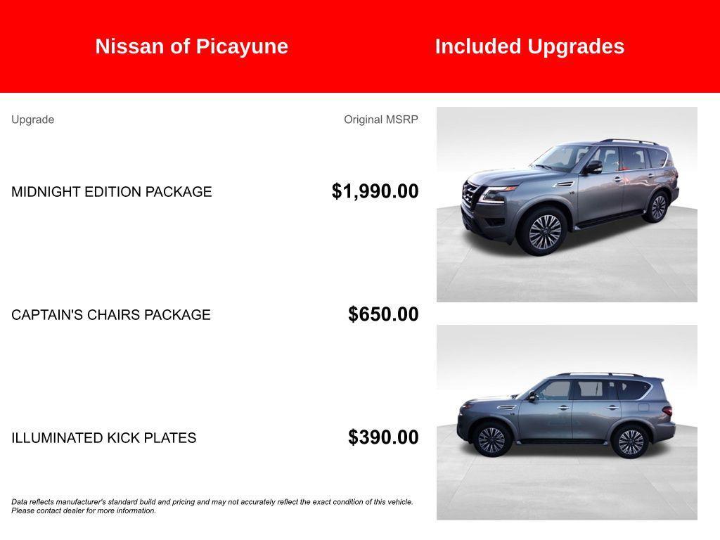 used 2022 Nissan Armada car, priced at $34,666