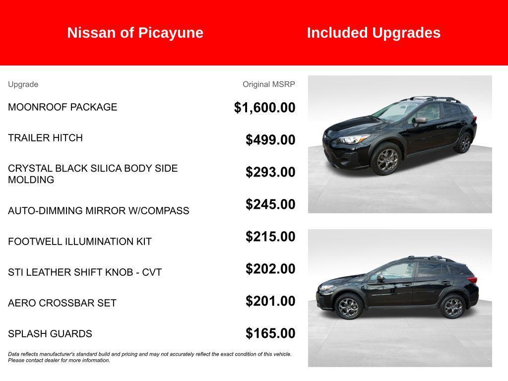 used 2022 Subaru Crosstrek car, priced at $24,906