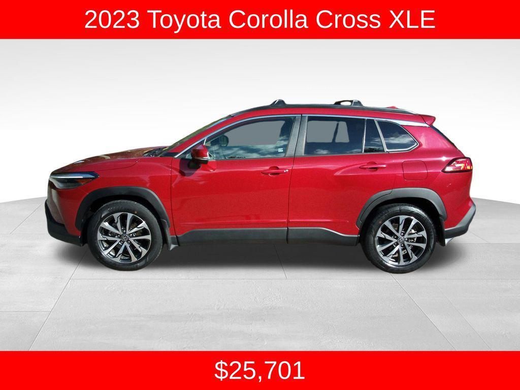 used 2023 Toyota Corolla Cross car, priced at $25,701