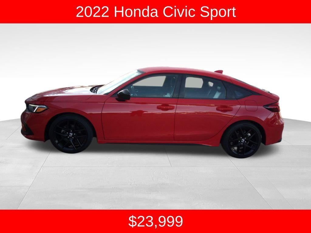 used 2022 Honda Civic car, priced at $23,617