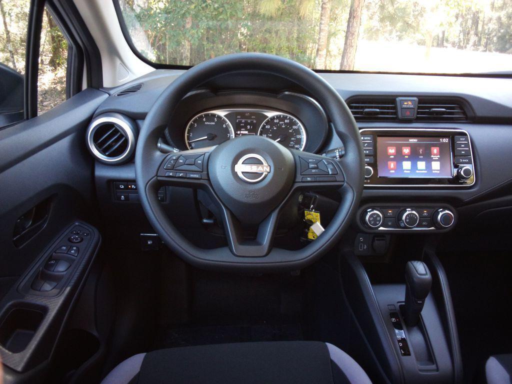 new 2025 Nissan Versa car, priced at $20,672