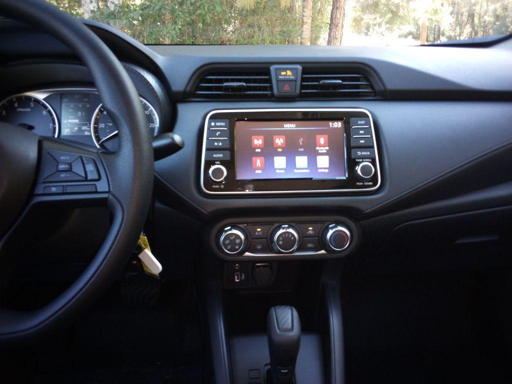 new 2025 Nissan Versa car, priced at $20,672