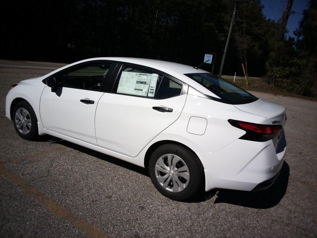 new 2025 Nissan Versa car, priced at $20,672