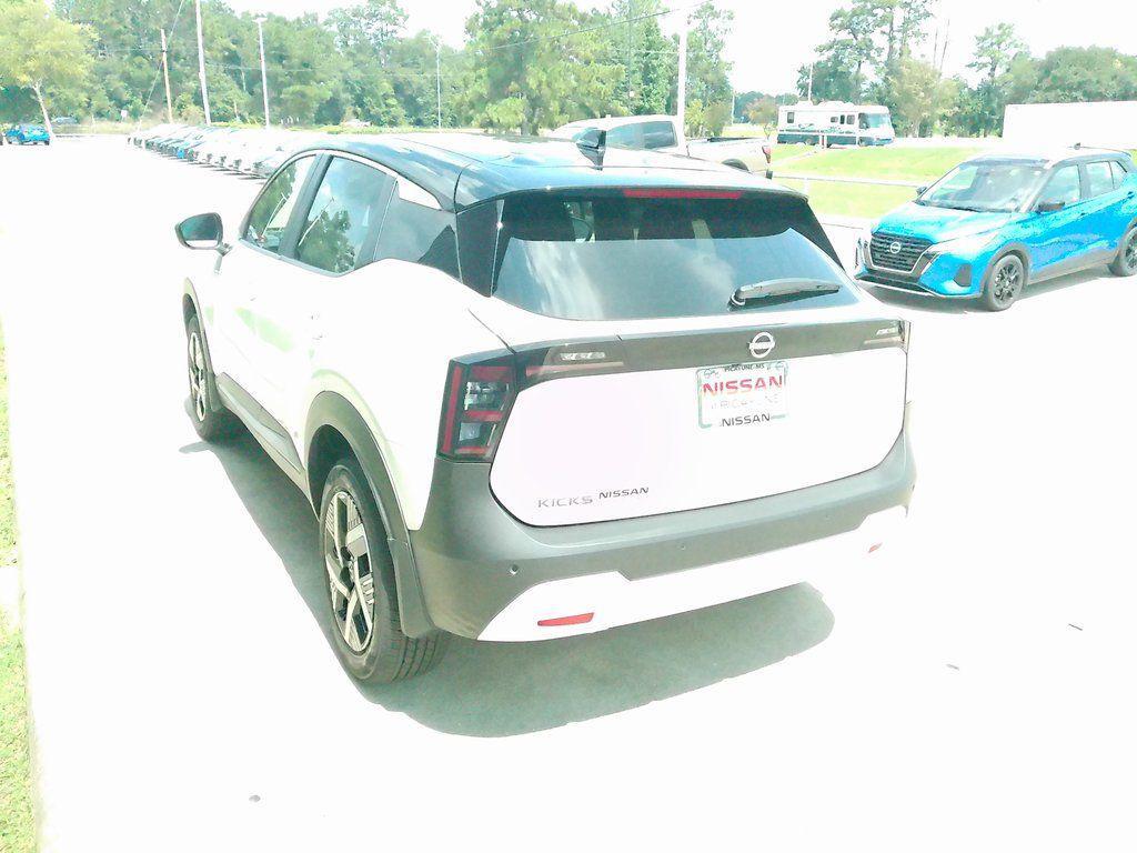 new 2025 Nissan Kicks car, priced at $25,657