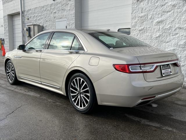 used 2017 Lincoln Continental car, priced at $16,803